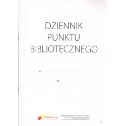 B 177 Dziennik punktu bibliotecznego